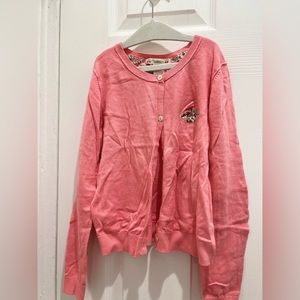 Kids pink/peach cardigan bonpoint